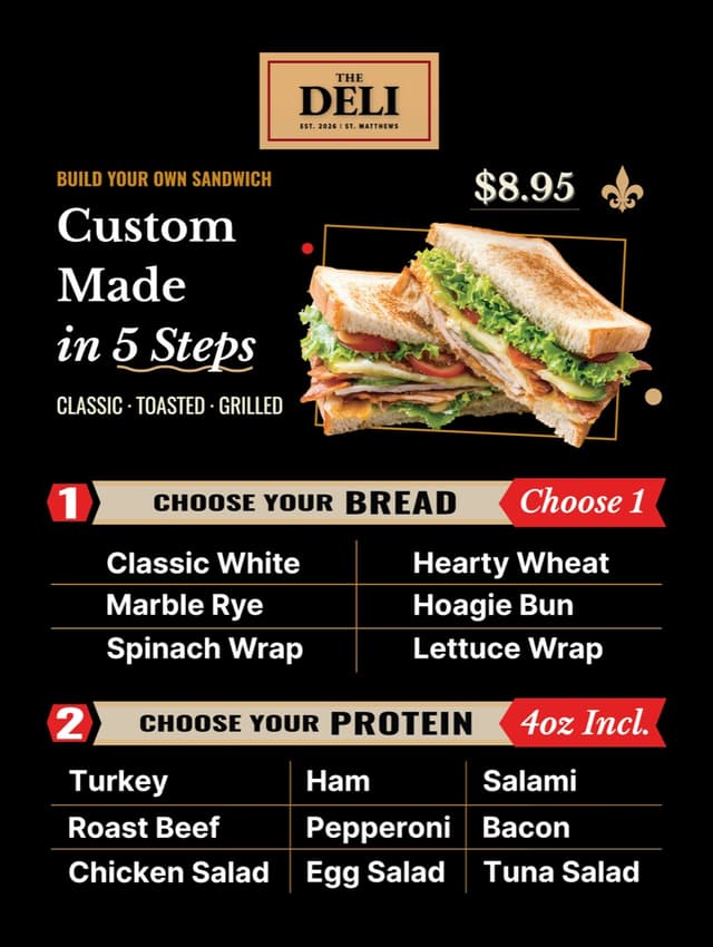 The Deli | Deli in Louisville KY | St. Matthews